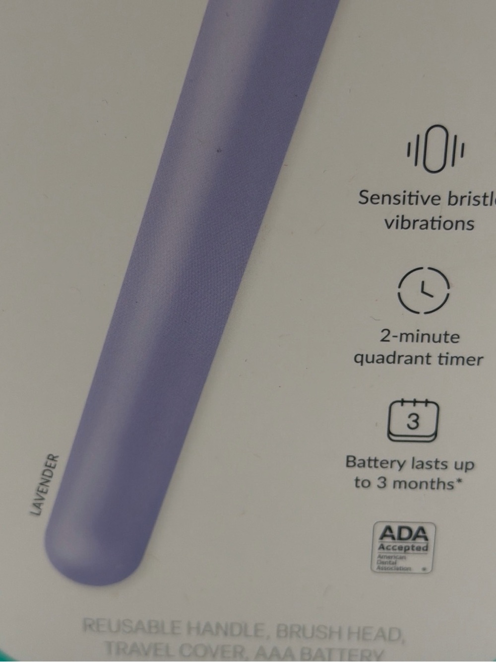 quip Sonic Toothbrush in Lavender - Picture 2 of 3